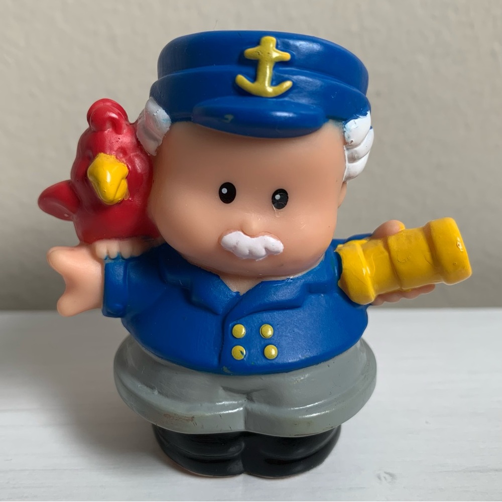 Fisher-Price Little People Ship Boat Captain Figure 2001